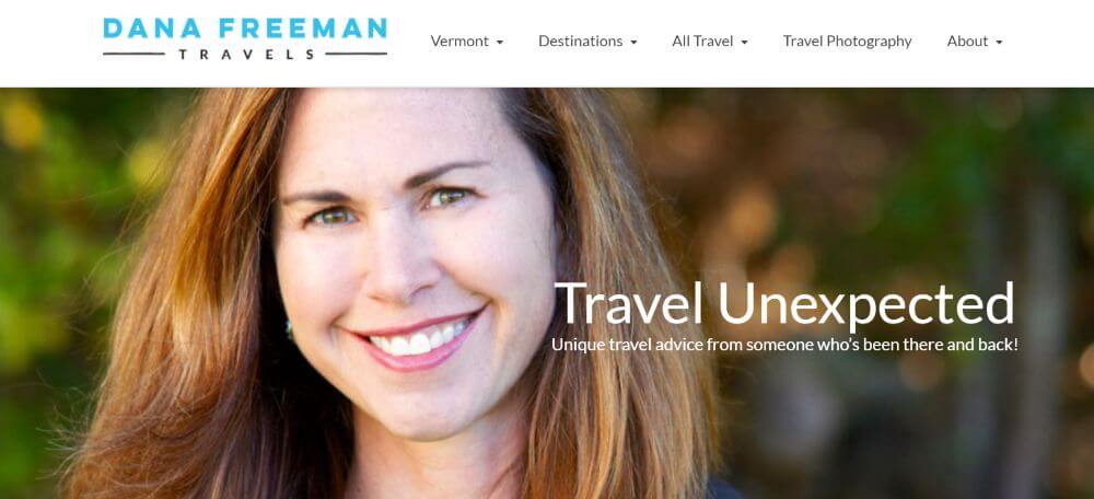 Dana Freeman Travels Blog Homepage