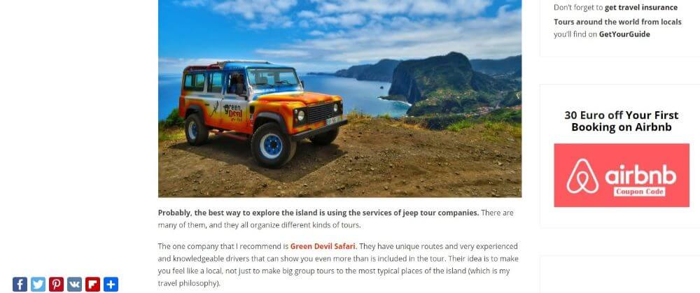 RomanRoams Travel blog collaboration with a jeep tour company