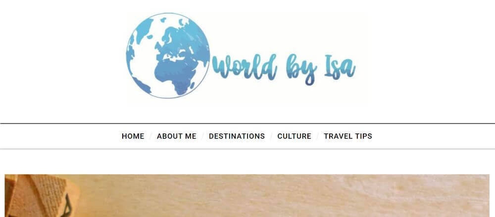 world by isa blog homepage